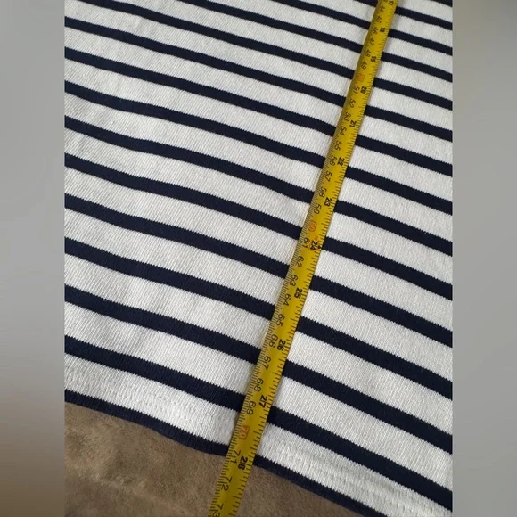 Saint James Breton Stripe Tee French Nautical Parisian Chic L/XL - Picture 9 of 12